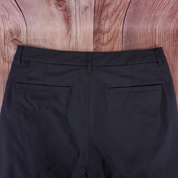 Lululemon Commission Pants Mens Size 34X30.5 Slim Fit Warpstreme Black M5439S - Picture 8 of 15